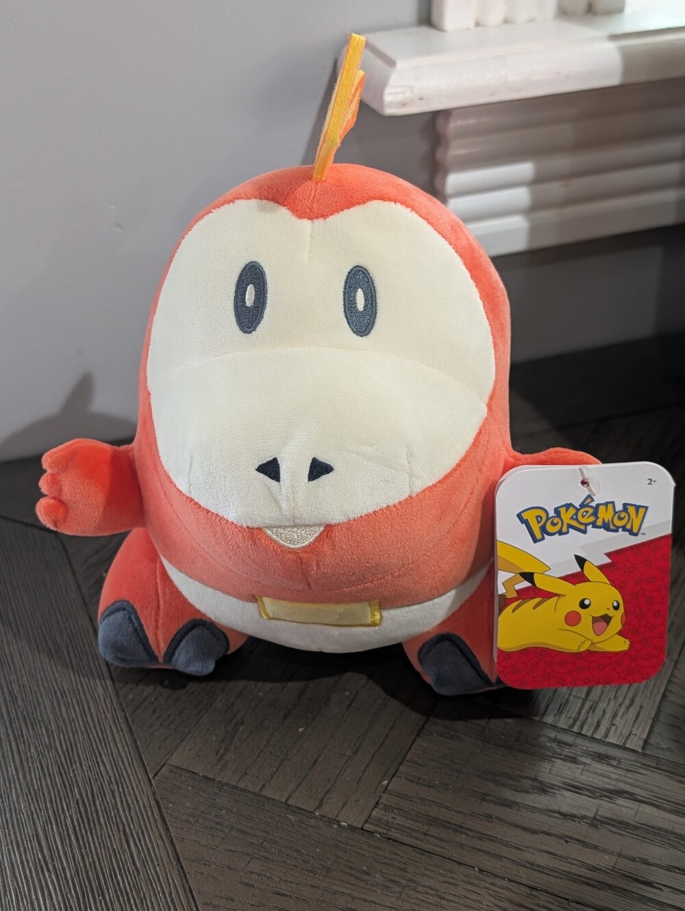 New Authentic 2026 Pokemon Jazwares Fuecoco 8 Inch Plush Stuffed Animal Toy